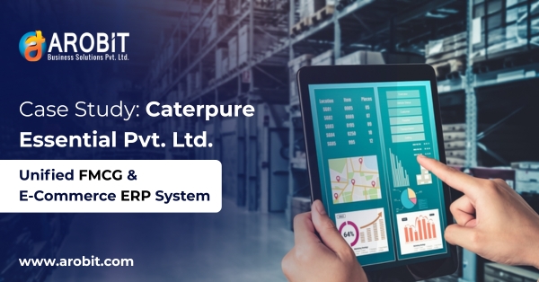 Case Study: Caterpure Essential Pvt. Ltd. – Unified FMCG & E-Commerce ERP System