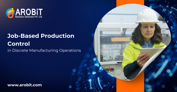 Improving Job-Based Production Control in a Discrete Manufacturing Unit