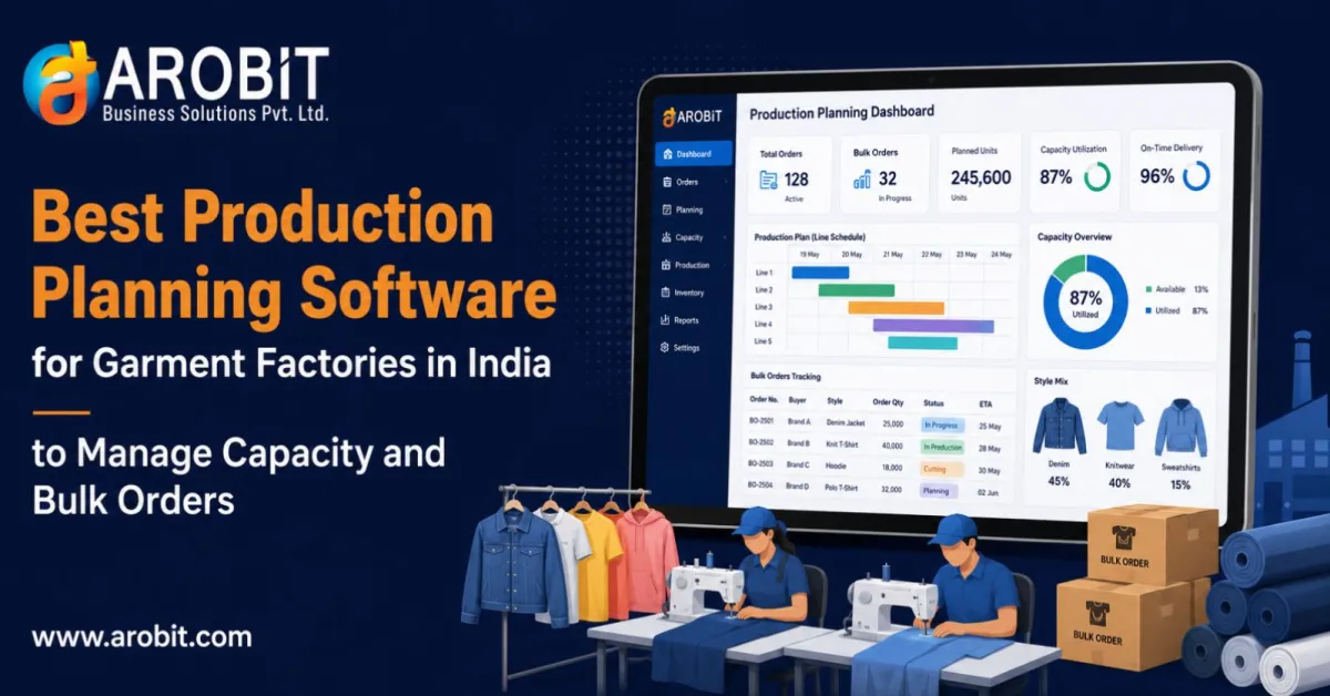 Best Production Planning Software for Garment Factories in India to Manage Capacity and Bulk Orders