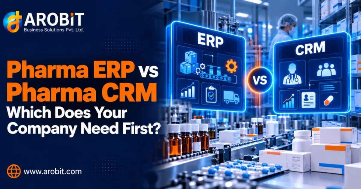 Pharma ERP vs Pharma CRM
