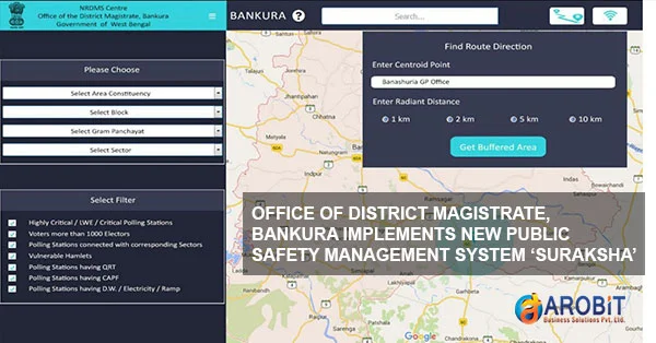 OFFICE OF DISTRICT MAGISTRATE, BANKURA IMPLEMENTS NEW PUBLIC SAFETY MANAGEMENT SYSTEM ‘SURAKSHA’